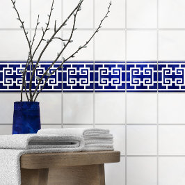 Grekiska Meander Nyckel Gräns Tile Kakelplatta