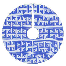 Grekiska Meander Nyckel Square H Mönster Blue