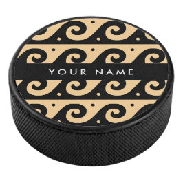 Grekiska Meander Nyckel, Wave Nyckel, Brown, ditt 