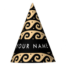 Grekiska Meander Nyckel, Wave Nyckel, Brown, ditt 