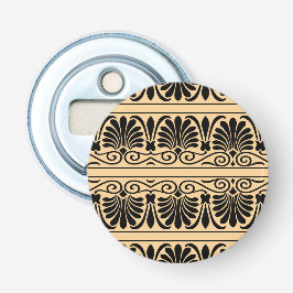 Grekiska Medelhavsområdet Arabesque Mönster Brown Flasköppnare