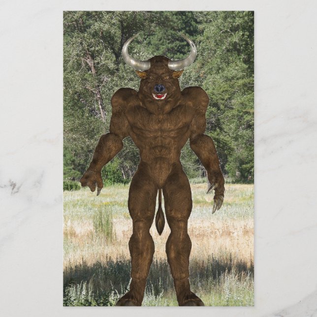 Grekiska Minotaur (Framsida)