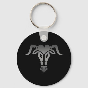 Grekiska Minotaur Ansikte Nyckelring