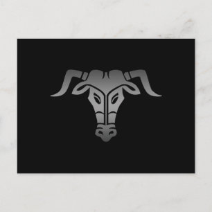 Grekiska Minotaur-Ansikte Vykort