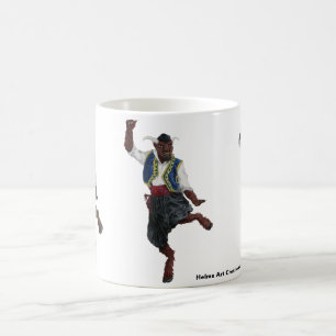 Grekiska Minotaurs som dansar Fantasy Art Coffee K Kaffemugg