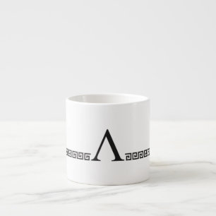 Grekiska Monogram Espressomugg