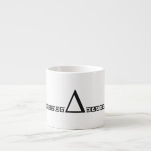 Grekiska Monogram Espressomugg
