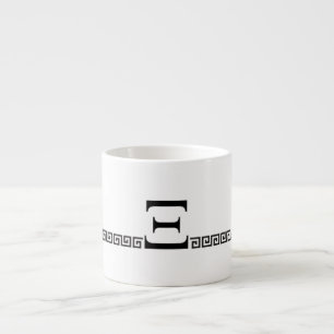 Grekiska Monogram Espressomugg