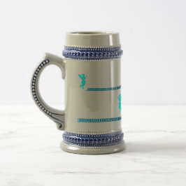 Grekiska Mugg/Nyckel med Evzone Sejdel