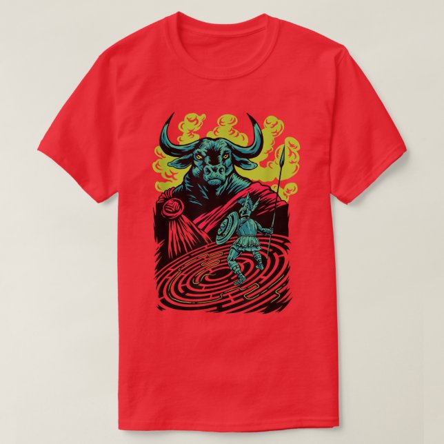 Grekiska Myths Gods & Goddesses Statue Greece Mana T Shirt (Design framsida)