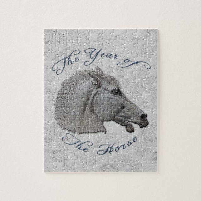 Grekiska mytologåret för hästen pussel (Vertikal)