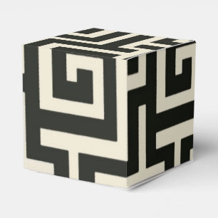 Grekiska Nyckel Black Presentaskar