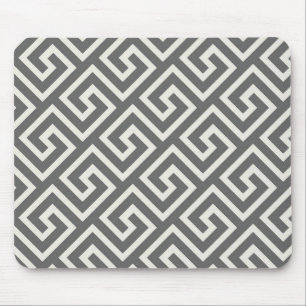 Grekiska Nyckel Classic Square Swirl Mönster Musmatta