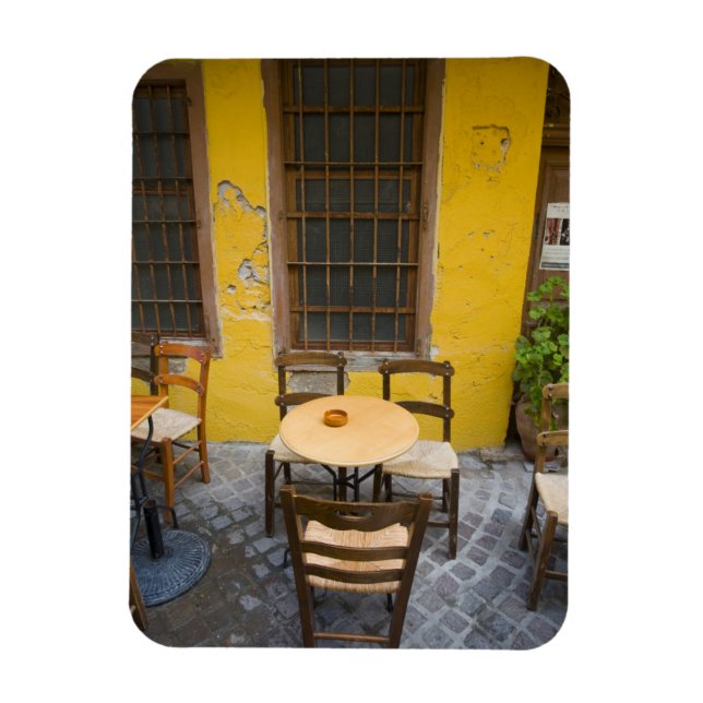 Grekiska ön Kreta och den gamla staden Chania 3 Magnet (Vertikal)