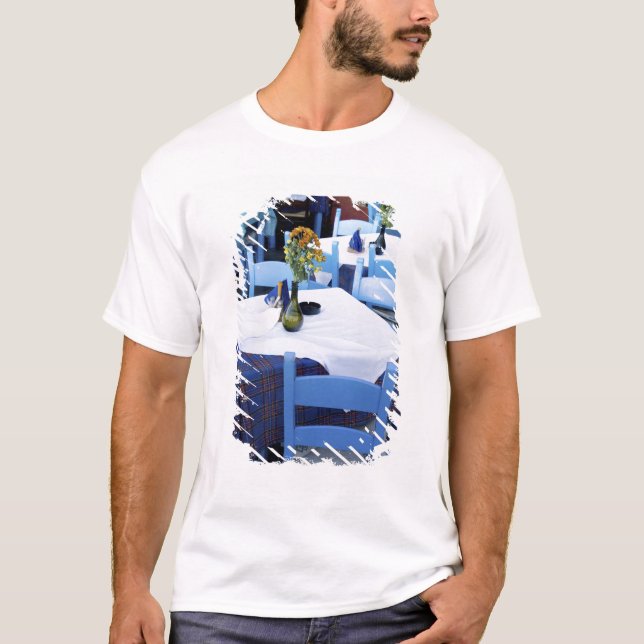 Grekiska ön Kreta och gamla stan Chania Tee (Framsida)