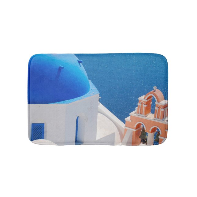 Grekiska ön Santorini Badrumsmatta (Framsidan)