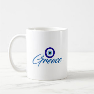 Grekiska Onvil Öga-kaffe Mugg