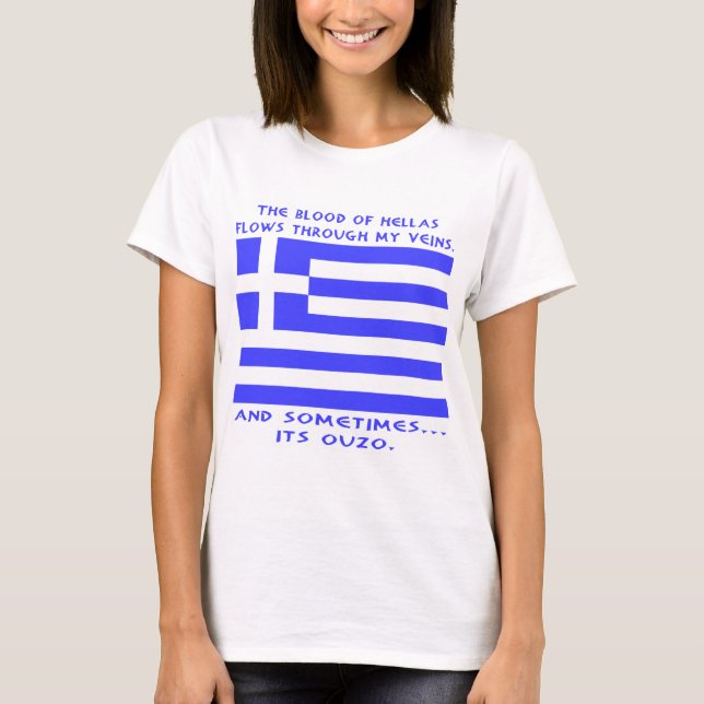 Grekiska Ouzo Tröja (Framsida)