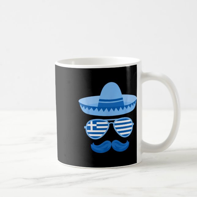 Grekiska Påsk Sungles Cinco De Mayo Mexican Kids B Kaffemugg (Höger)