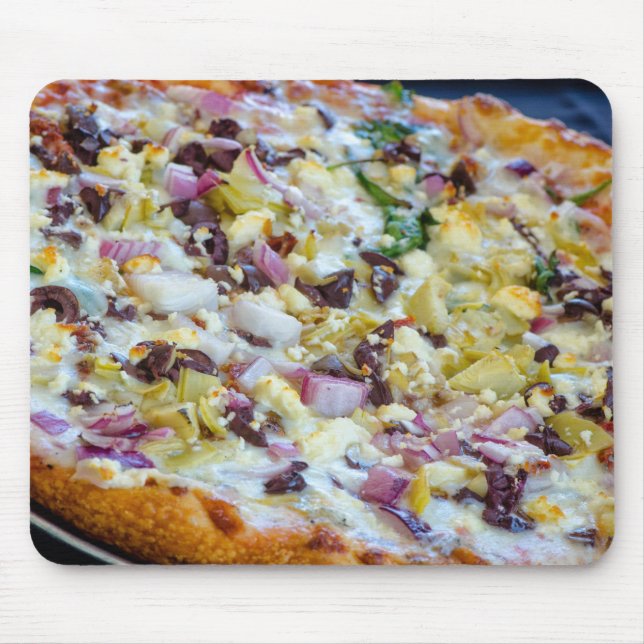 Grekiska Pizza Musmatta (Framsidan)