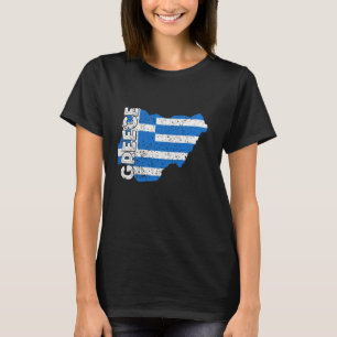 Grekiska Pridet Karta Hellenes Grekiska rötter gre T Shirt
