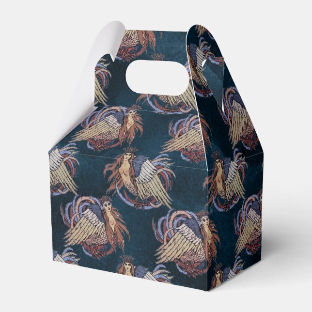 Grekiska Siren Odyssey Mönster Presentaskar (Framsidan Sidan)