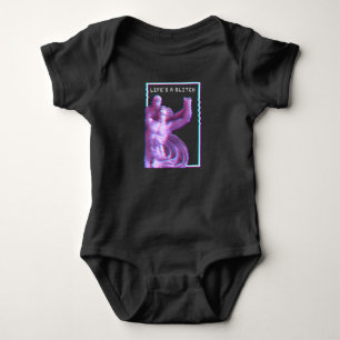 Grekiska statue Aesthetic Vaporwave Glitch T Shirt