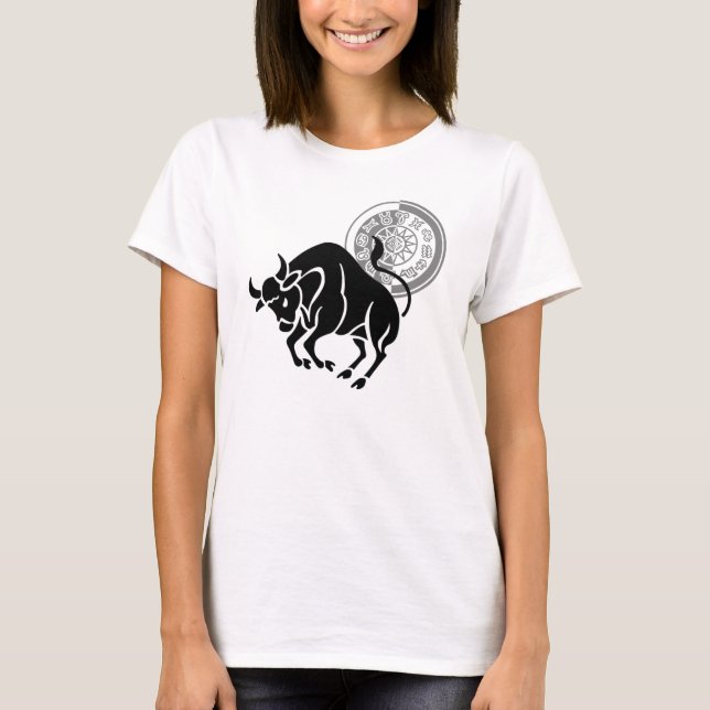 Grekiska stil Taurus T-shirt (Framsida)