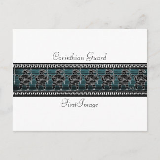 Grekiska Svarta Figur-gardet Vykort