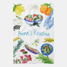 Grekiska Taverna Kitchen Towel