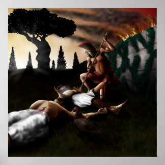 GrekiskaGods-Ares Poster