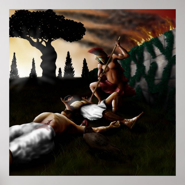 GrekiskaGods-Ares Poster (Framsidan)