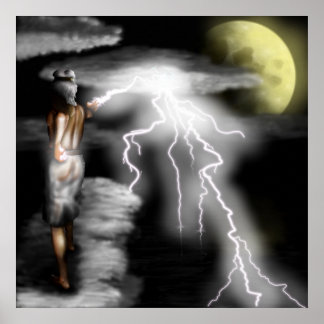 GrekiskaGods-Zeus Poster