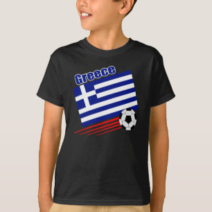 Grekiskt fotbolllag t-shirt