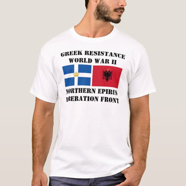Grekiskt motstånd MAVI T-shirt (Framsida)