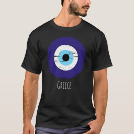 Grekiskt skydd mot Evil Öga Device Nazar Amulet T Shirt