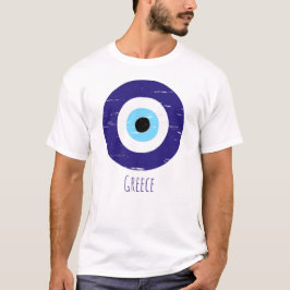 Grekiskt skydd mot Evil Öga Device Nazar Amulet T Shirt
