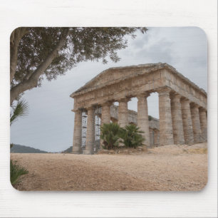 Grekiskt tempel på Segesta, Sicily Musmatta