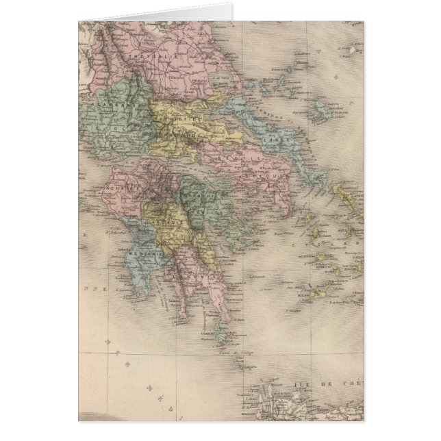 Grekland 10 hälsningskort (Framsidan)