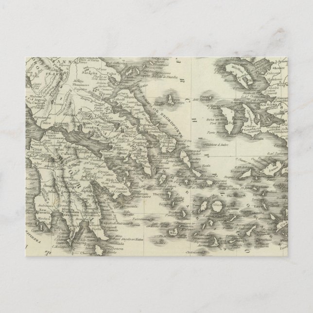 Grekland 16 vykort (Framsida)