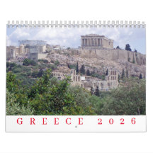 Grekland 2026-kalender