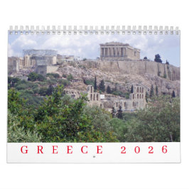 Grekland 2026-kalender kalender
