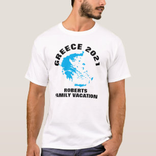 Grekland 20xx-familjens vaccinering [Namn] T Shirt