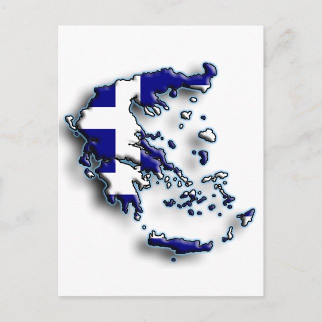 Grekland 2 vykort (Framsida)