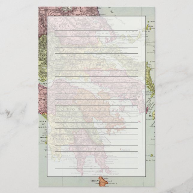 Grekland 4 2 brevpapper (Framsida)