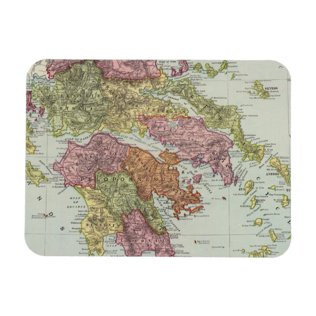 Grekland 4 2 magnet (Horisontell)