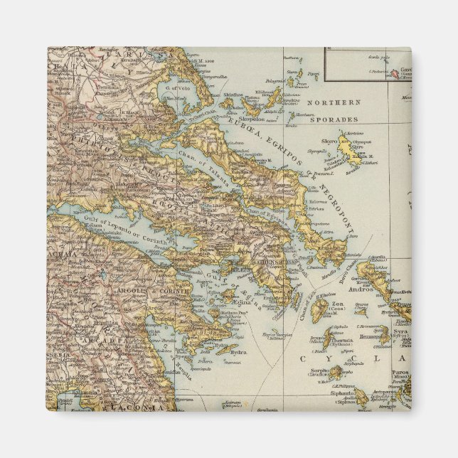 Grekland 4 magnet (Framsidan)