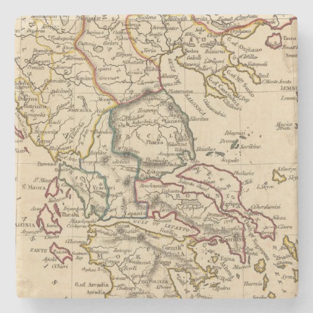 Grekland 9 stenunderlägg (Framsidan)