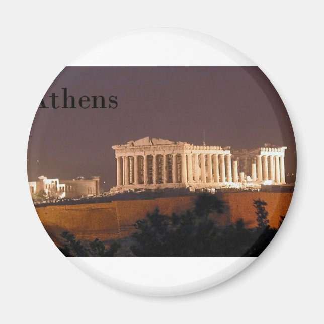 Grekland Aten Parthenon (St.K) Magnet (Framsidan)