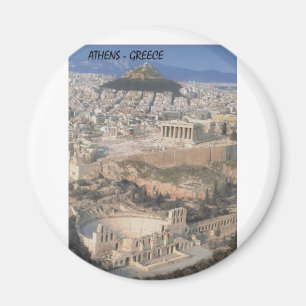 Grekland Atens ördion Parthenon (St.K.) Magnet